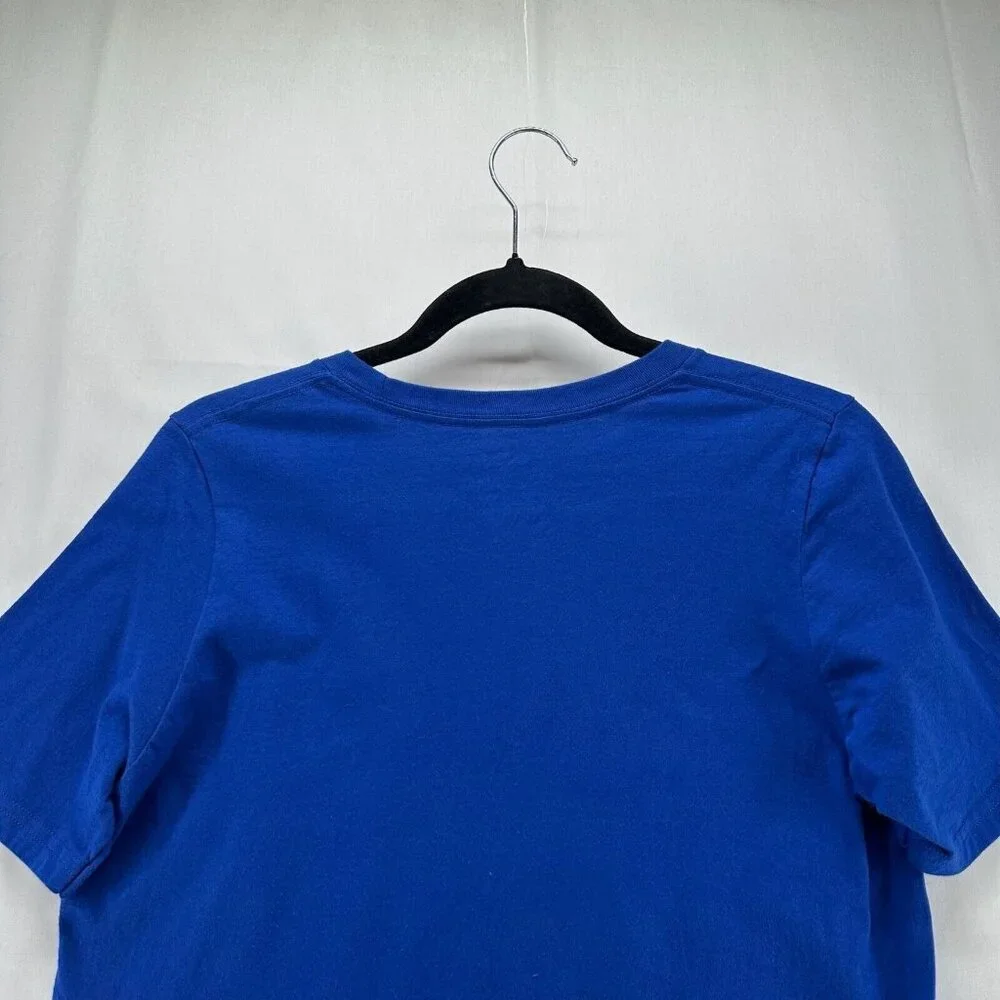 The Nike Tee Shirt Youth Size L Blue Short Sleeve Los Angeles Dodgers Logo - Picture 5 of 10